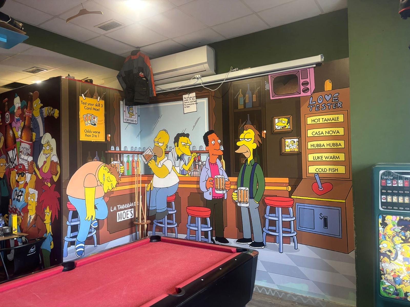 Taberna de Moe se alquila y traspasa
